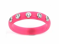 18kt white gold diamond ring - flash cyclam - afbeelding 1 van  3