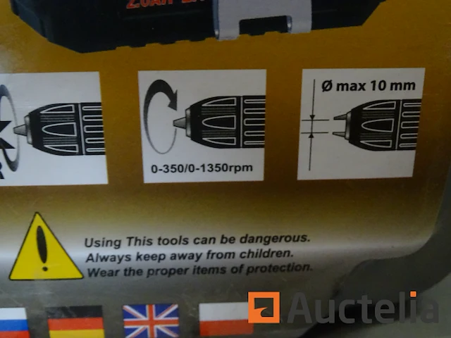 18v accuschroevendraaier in de doos boxer sr-019 - afbeelding 5 van  6