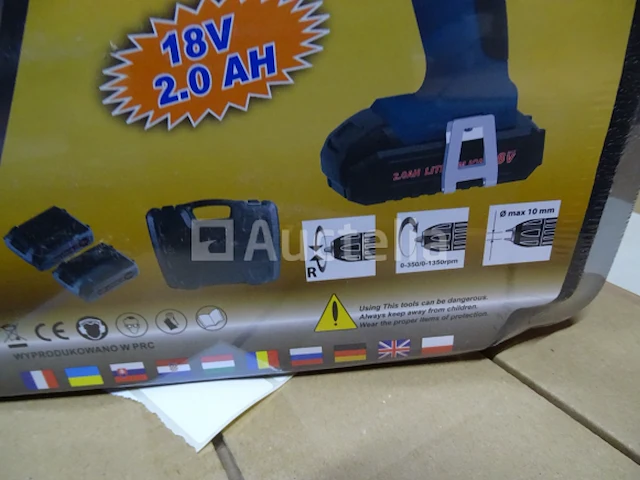 18v accuschroevendraaier in de doos boxer sr-019 - afbeelding 4 van  5