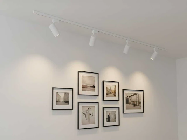 18w 4000k led pro railspot draaibaar (10x) - afbeelding 3 van  7