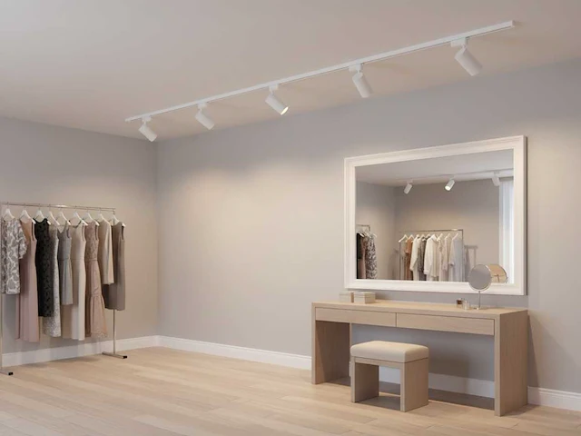 18w 4000k led pro railspot draaibaar (20x) - afbeelding 4 van  7