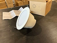 18w dimbare led inbouwspot set – 3 cct's (3000k/4000k/5700k), ø150 mm, ip54 | negen - afbeelding 2 van  8