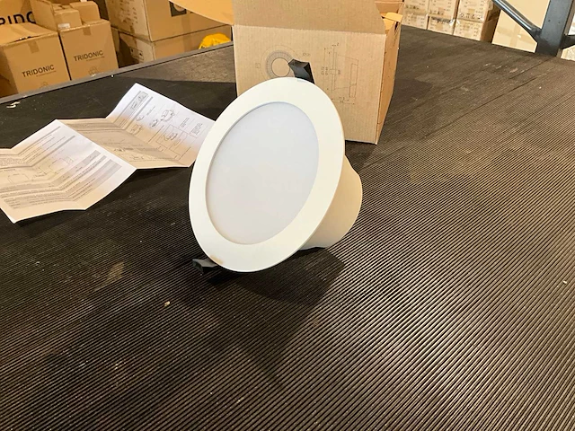 18w dimbare led inbouwspot set – 3 cct's (3000k/4000k/5700k), ø150 mm, ip54 | negen - afbeelding 3 van  8