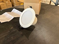 18w dimbare led inbouwspot set – 3 cct's (3000k/4000k/5700k), ø150 mm, ip54 | negen - afbeelding 3 van  8