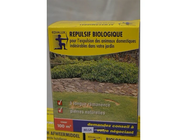 18x edialux biologisch afweermiddel - verjaagt ongewenste huisdieren - afbeelding 3 van  3