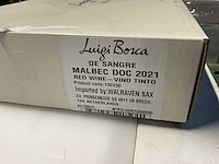 18x fles rode wijn luigi bosca de sangre 2021 - afbeelding 4 van  6