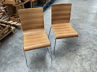 18x houten design stoel pedrali - afbeelding 1 van  8