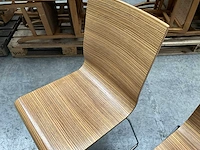 18x houten design stoel pedrali - afbeelding 4 van  8