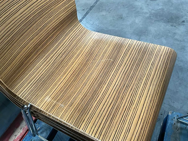 18x houten design stoel pedrali - afbeelding 6 van  8