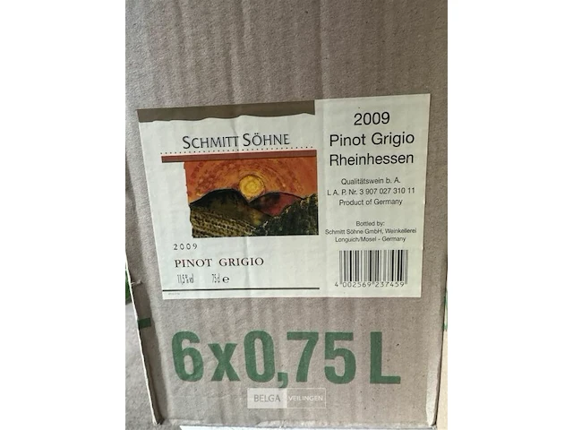 18x1 fles schmitt sohne 2009 - afbeelding 4 van  6