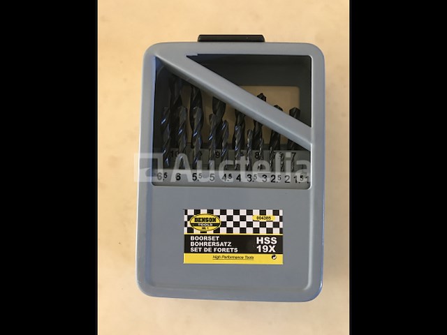 19 delige hss metaalboren set in koffer - afbeelding 4 van  4