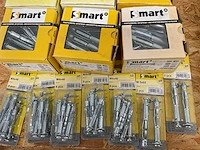 19 dozen gevelschroeven ; pluggen; metalen holle wand pluggen; gipsplaatpluggen - afbeelding 6 van  12