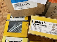 19 dozen gevelschroeven ; pluggen; metalen holle wand pluggen; gipsplaatpluggen - afbeelding 11 van  12