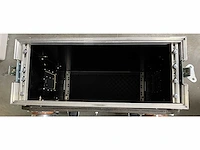 19" flightcase met extra diepte en zware wielplaat. - afbeelding 4 van  5