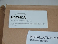 19 inch rack cabinet caymon 6 units - afbeelding 4 van  4