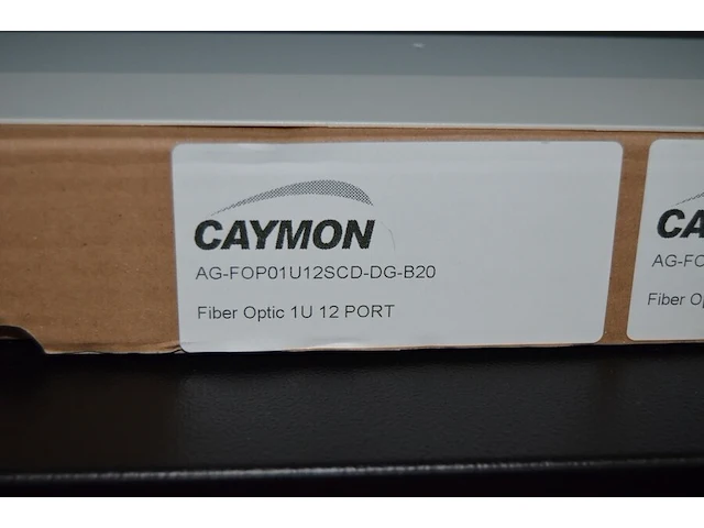 19 inch rack module caymon fiber optic 1 u 12 port, 19 inch rack module caymon 2 u keyboard and general storage drawer, 3 power distribution unit for cabinet, caymon 3 u 19 inch electric distribution module - afbeelding 4 van  9