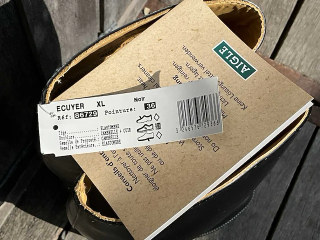 19 paar rubberen rijlaarzen aigle - afbeelding 6 van  10