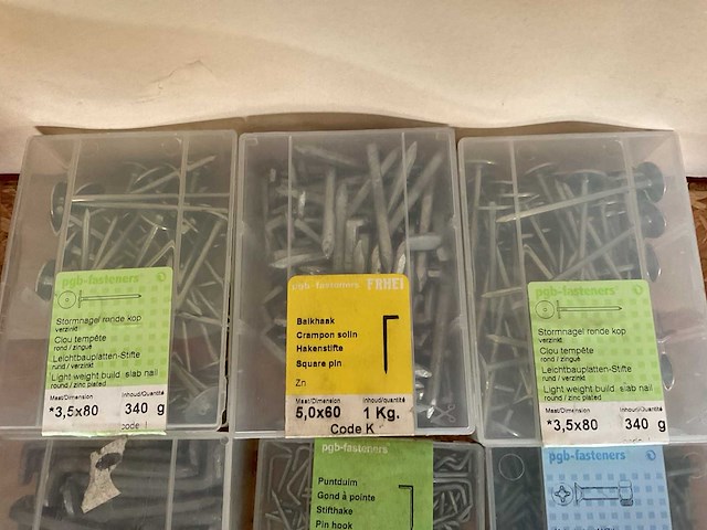 19 x dozen bevestigingsmaterialen - afbeelding 8 van  8