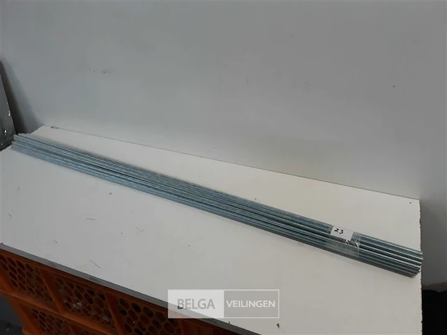 19 x draadstangen verzinkt 1 meter m 8 - afbeelding 1 van  3