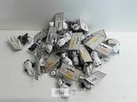 19 x hangdeco pinguin 2 assorti 6 cm - afbeelding 1 van  3