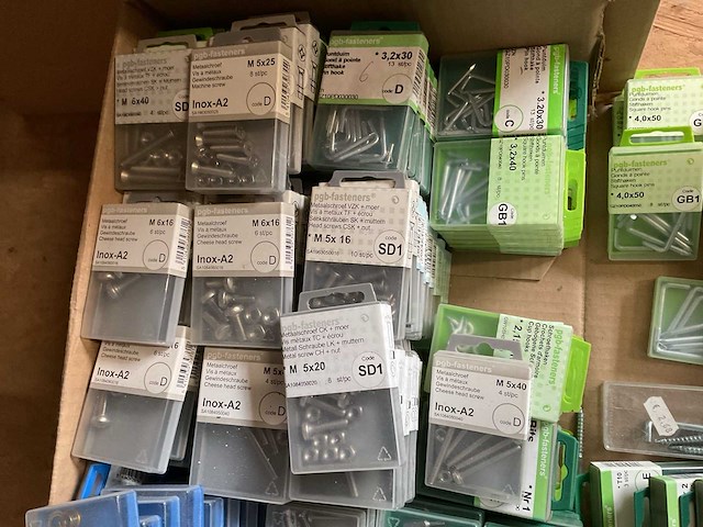 190 blisters bevestigingsmaterialen - afbeelding 6 van  9