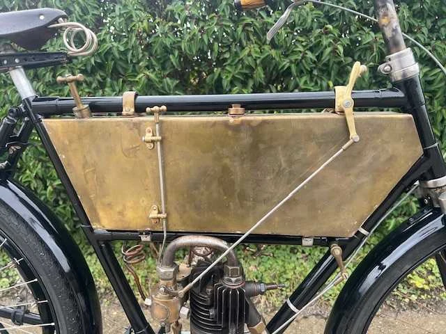 1903 peugeot type c oldtimer motorfiets - afbeelding 2 van  14