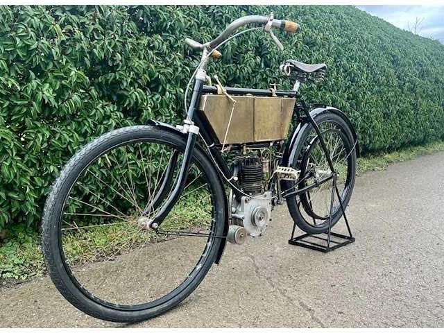 1903 peugeot type c oldtimer motorfiets - afbeelding 7 van  14