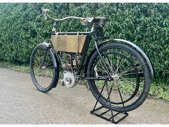 1903 peugeot type c oldtimer motorfiets - afbeelding 8 van  14