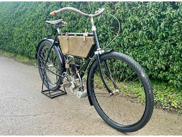 1903 peugeot type c oldtimer motorfiets - afbeelding 10 van  14