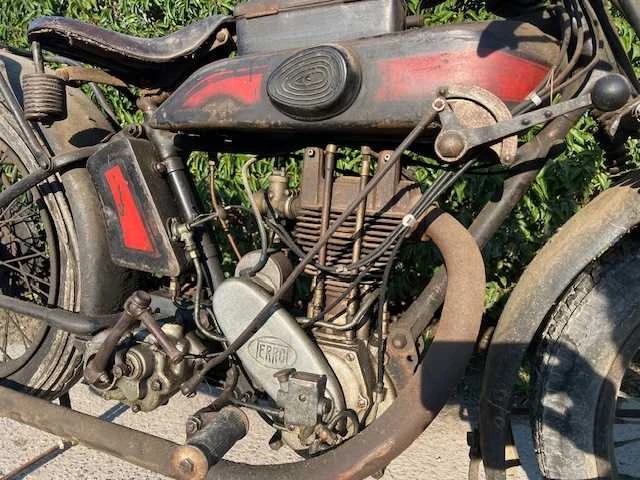 1927 terrot hss oldtimer motorfiets - afbeelding 17 van  19