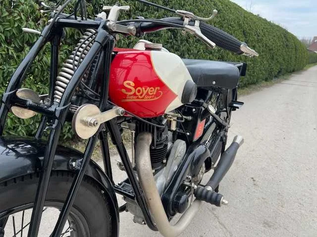 1928 spoyer ohc oldtimer motorfiets - afbeelding 7 van  15