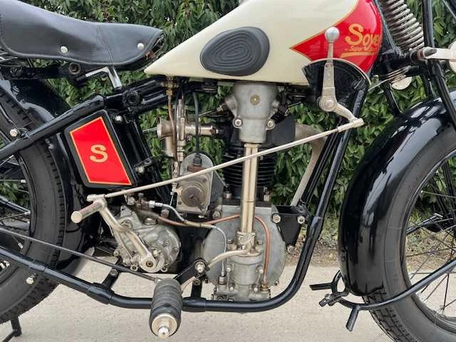1928 spoyer ohc oldtimer motorfiets - afbeelding 13 van  15