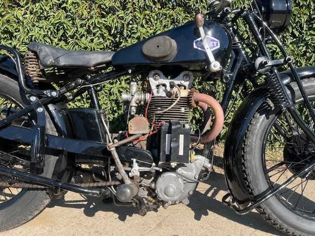 1929 gillet 500 super sport oldtimer motorfiets - afbeelding 4 van  14
