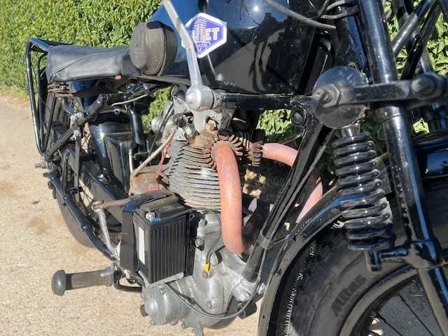 1929 gillet 500 super sport oldtimer motorfiets - afbeelding 5 van  14