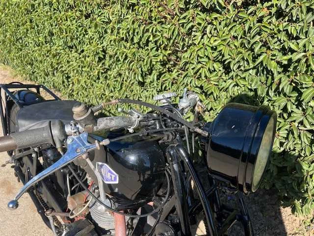 1929 gillet 500 super sport oldtimer motorfiets - afbeelding 6 van  14