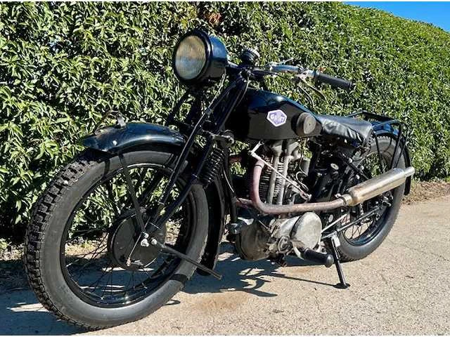 1929 gillet 500 super sport oldtimer motorfiets - afbeelding 7 van  14