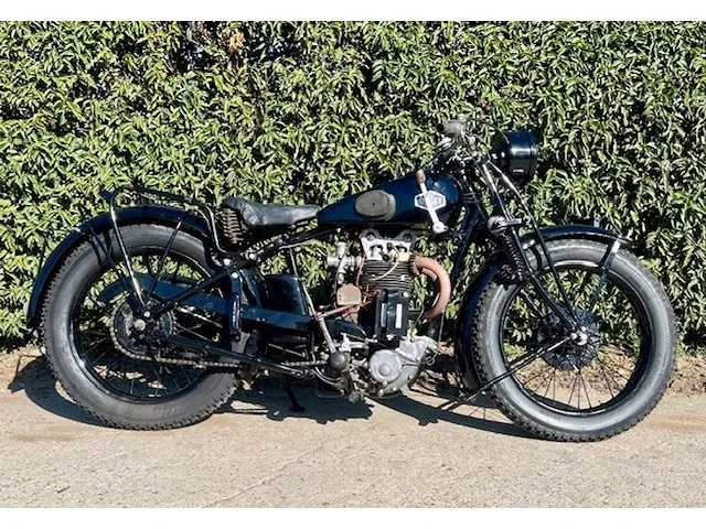 1929 gillet 500 super sport oldtimer motorfiets - afbeelding 11 van  14