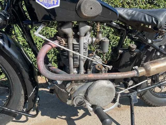 1929 gillet 500 super sport oldtimer motorfiets - afbeelding 12 van  14