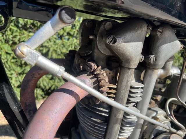 1929 gillet 500 super sport oldtimer motorfiets - afbeelding 14 van  14