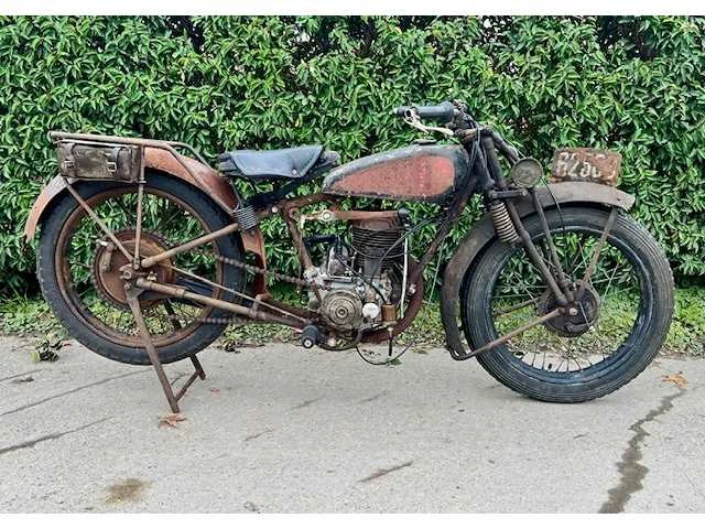 1929 gillet tdm oldtimer motorfiets - afbeelding 10 van  14