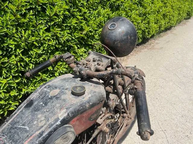 1929 gnome rhone d3 oldtimer motorfiets schuurvondst - afbeelding 4 van  14