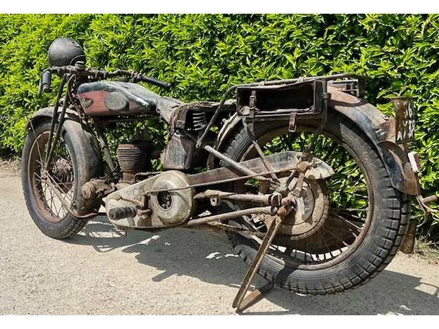 1929 gnome rhone d3 oldtimer motorfiets schuurvondst - afbeelding 8 van  14