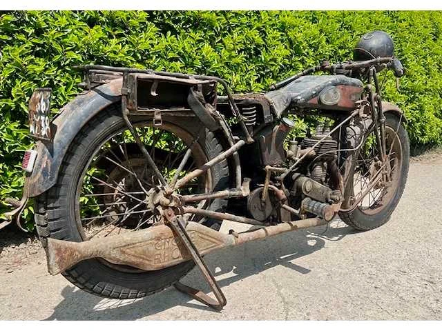 1929 gnome rhone d3 oldtimer motorfiets schuurvondst - afbeelding 9 van  14