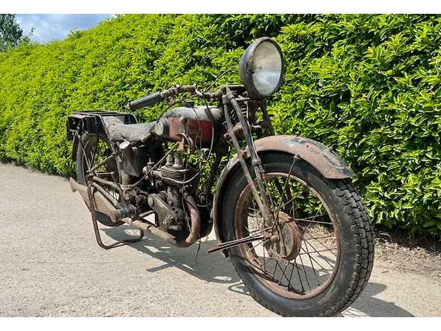 1929 gnome rhone d3 oldtimer motorfiets schuurvondst - afbeelding 11 van  14