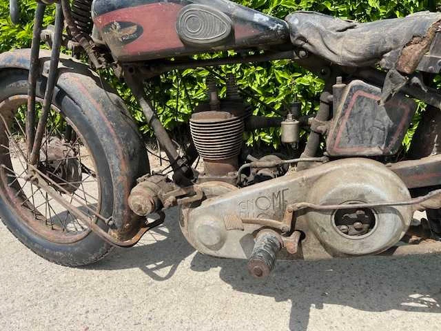 1929 gnome rhone d3 oldtimer motorfiets schuurvondst - afbeelding 13 van  14