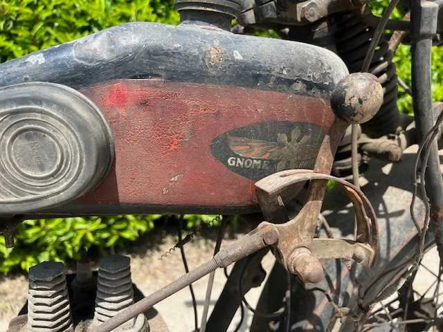 1929 gnome rhone d3 oldtimer motorfiets schuurvondst - afbeelding 14 van  14
