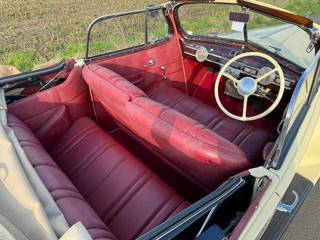 1939 packard cabrio - oldtimer - afbeelding 7 van  28