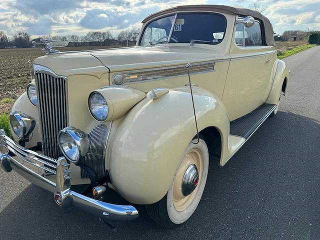 1939 packard cabrio - oldtimer - afbeelding 12 van  28
