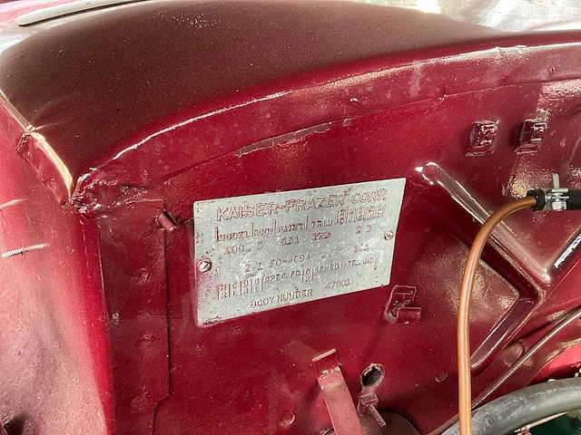 1947 - kaiser k100 - oldtimer - afbeelding 32 van  46