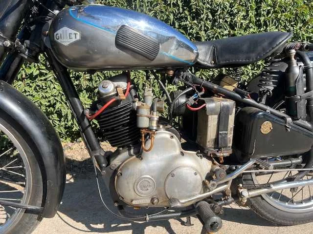 1947 gillet 250 superconfort oldtimer motorfiets - afbeelding 3 van  13